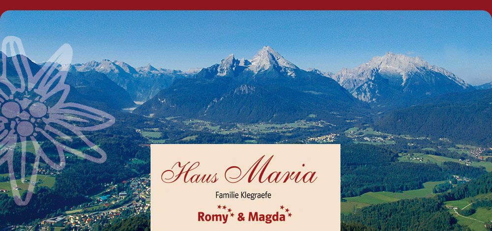 Haus Maria - Schönau am Königssee bei Berchtesgaden